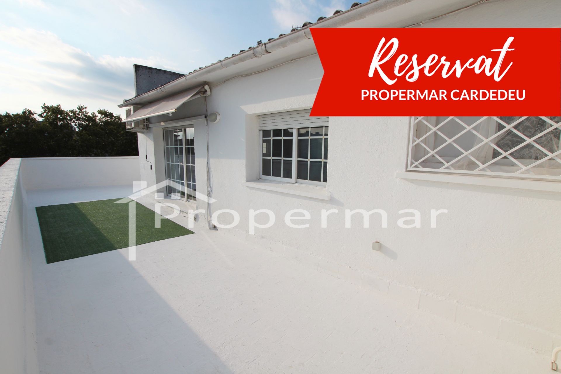 Vista exterior de Ático en venta en Cardedeu con Aire acondicionado, Calefacción y Terraza