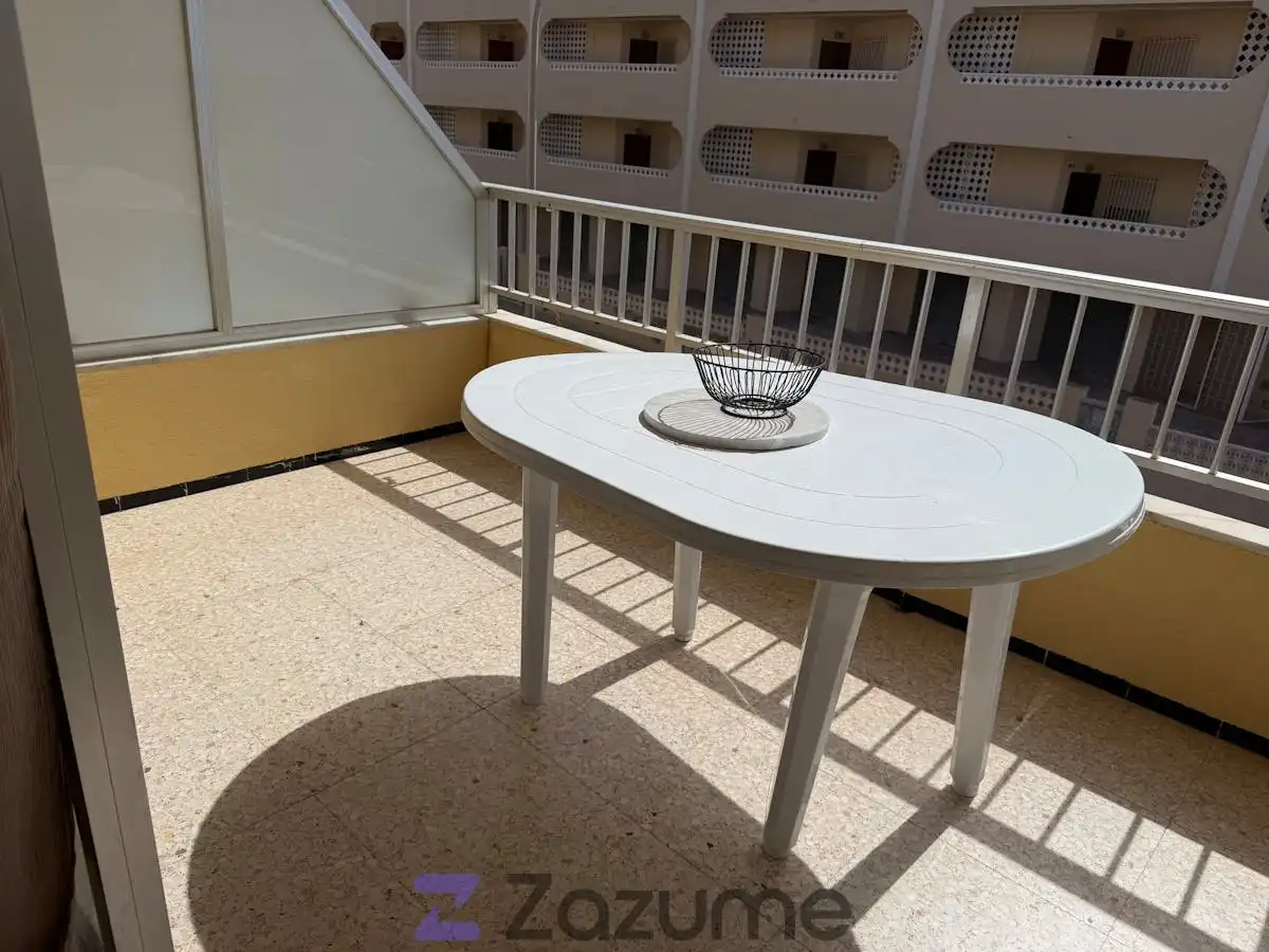Balcony of Flat for rent in Santa Pola  with Terrace, Furnished and Oven