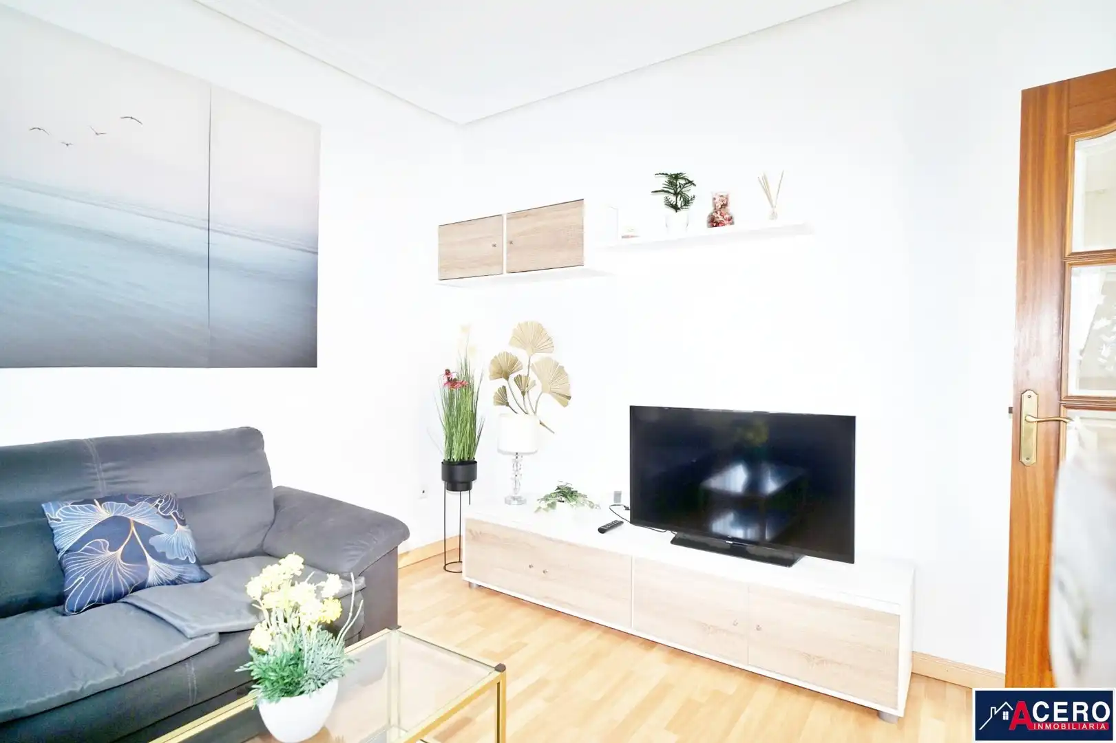 Sala de estar de Apartamento de alquiler en Piélagos