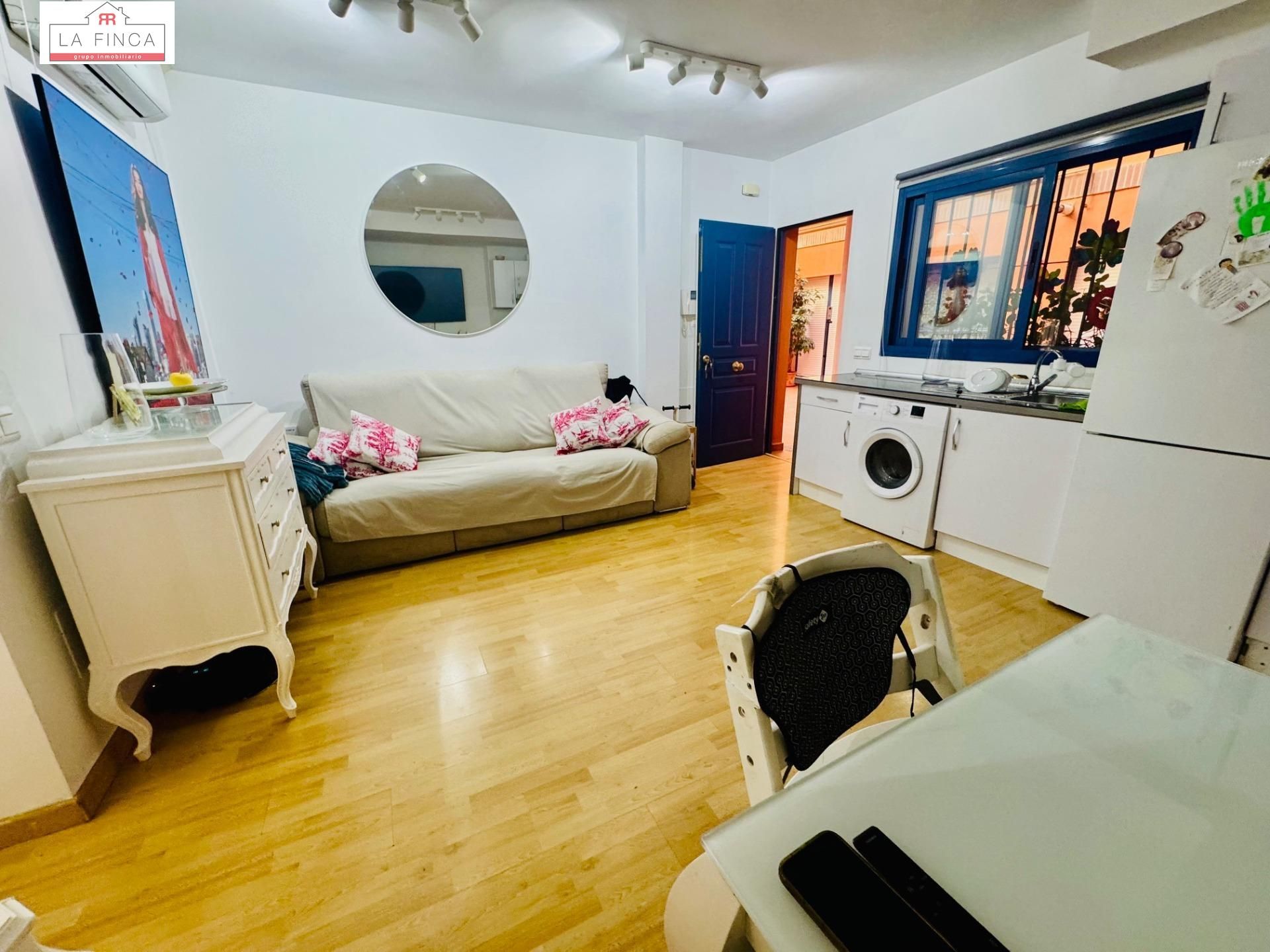 Living room of Flat for sale in Málaga Capital  with Air Conditioner