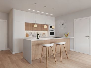 New build Flat with pool for sale in Carrer Albello 15