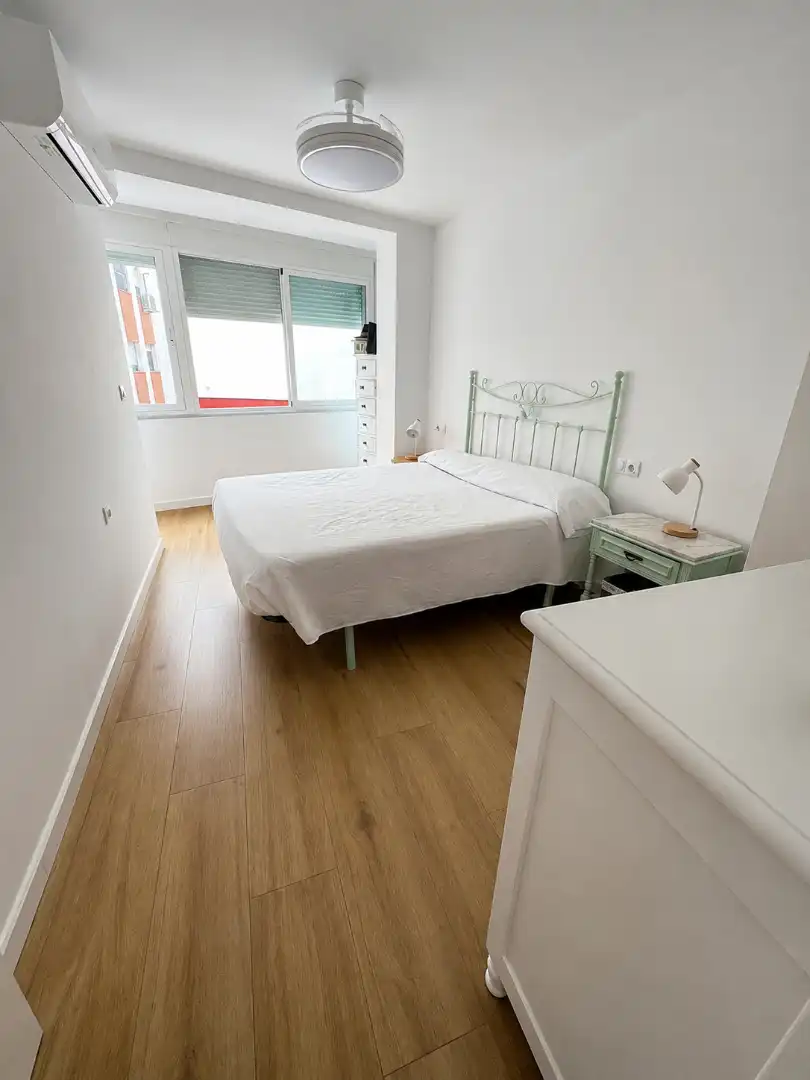 Schlafzimmer von Haus oder Chalet zur Miete in Águilas mit Klimaanlage, Heizung und Terrasse