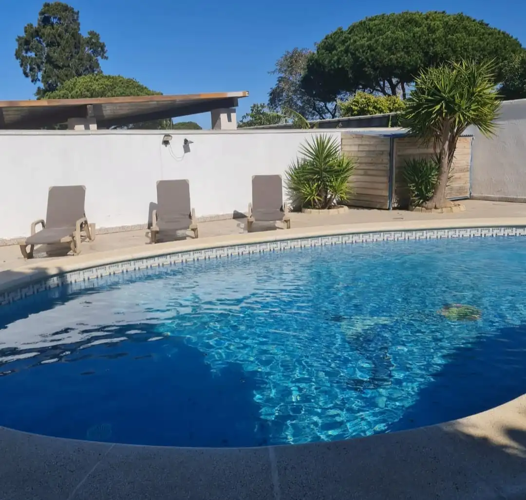 Piscina de Casa o xalet de lloguer en Chiclana de la Frontera amb Piscina, Moblat i Es permeten mascotes