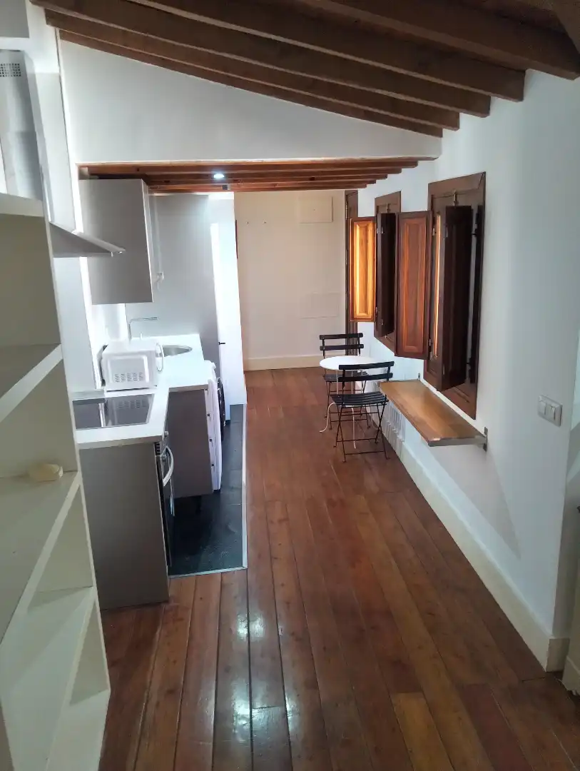 Cocina de Apartamento de alquiler en Toledo con Aire acondicionado, Calefacción y Parquet