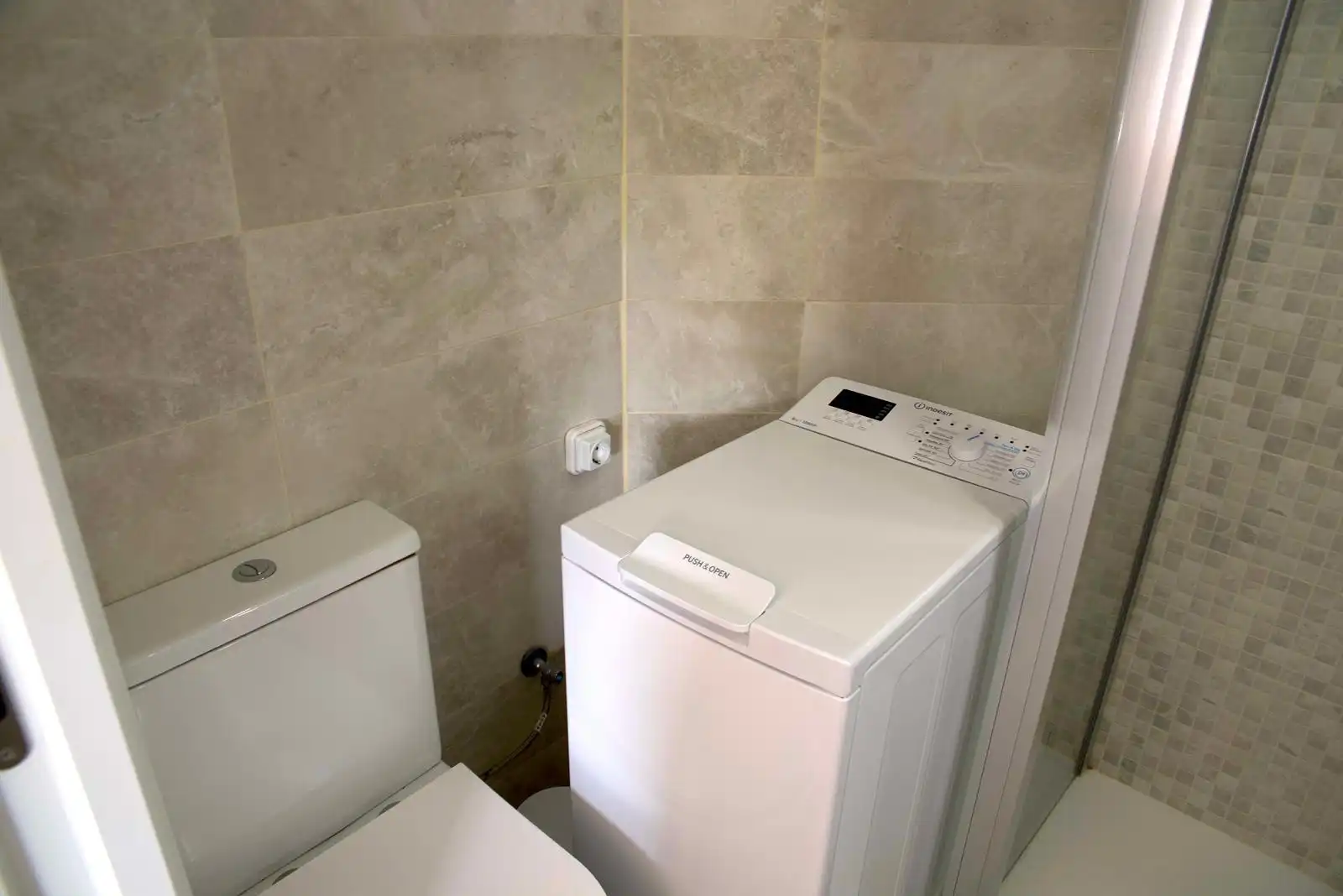 Bathroom of Apartments for rent in Dénia  with Air Conditioner, Heating and Furnished