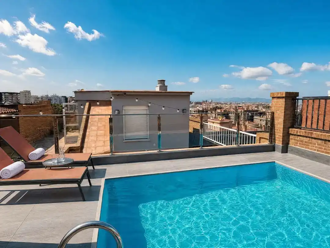 Piscina de Pis en venda en Valencia amb Aire condicionat, Parquet i Piscina