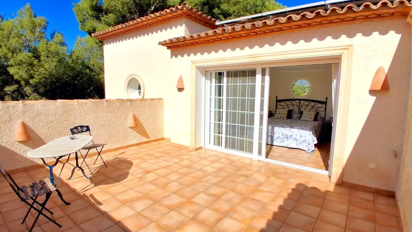 Terrace of Houses for sale in L'Alfàs del Pi  with Air Conditioner, Heating and Private garden