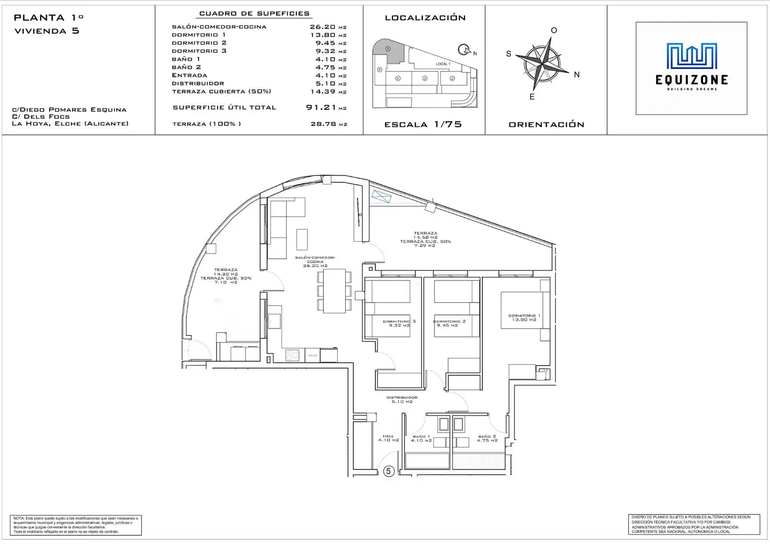 Erdgeschoss zum Verkauf in Elche / Elx mit Privatgarten, Terrasse und Schwimmbad
