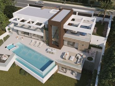 Villa con piscina in vendita a Alcorrín