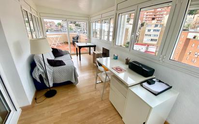 Bedroom of Attic to rent in  Barcelona Capital  with Air Conditioner and Terrace