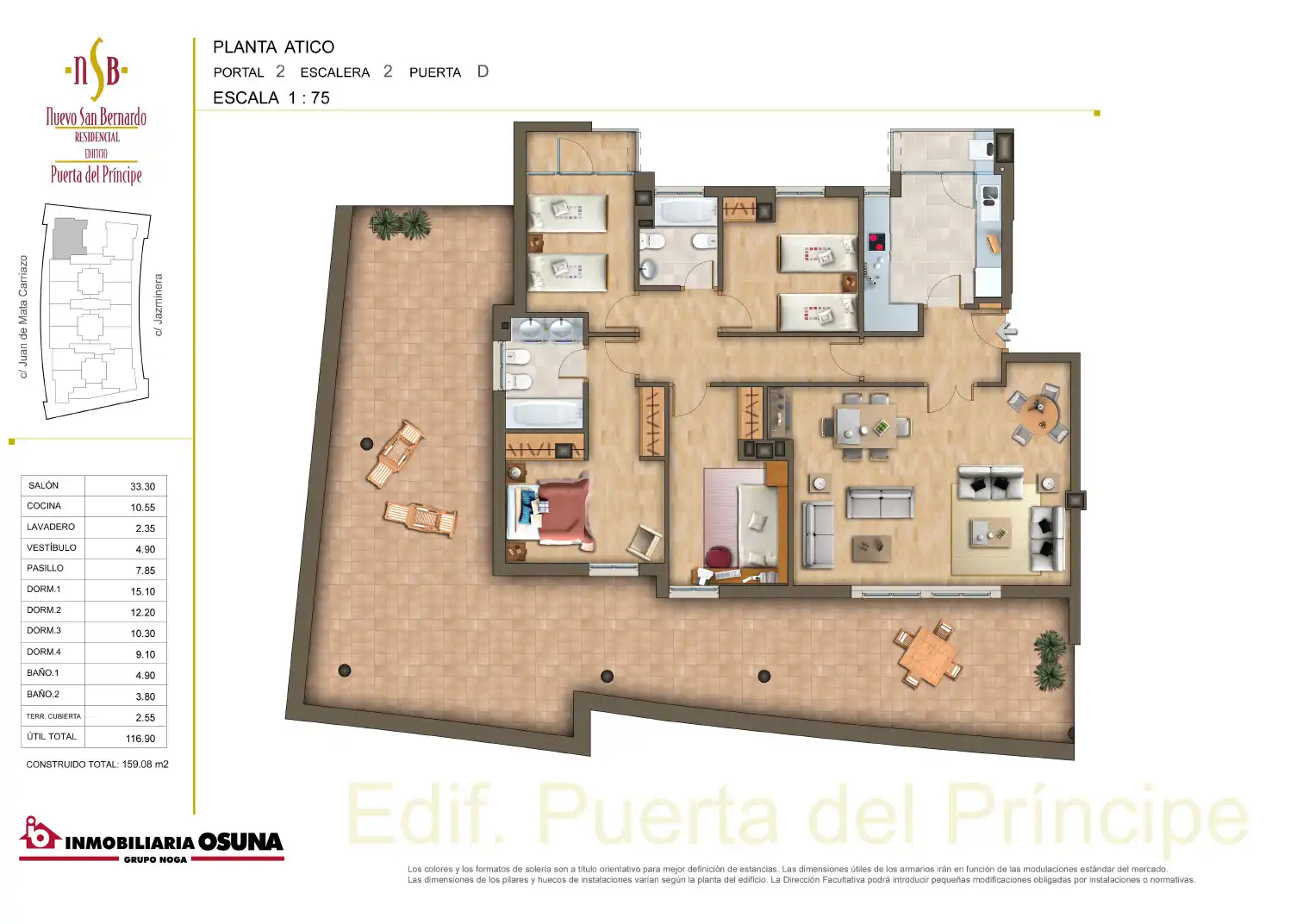Attic for sale in Sevilla  with Air Conditioner, Heating and Parquet flooring