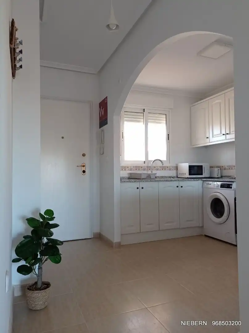 Küche von Wohnung zur Miete in Cartagena mit Terrasse, Möbliert und Waschmaschine