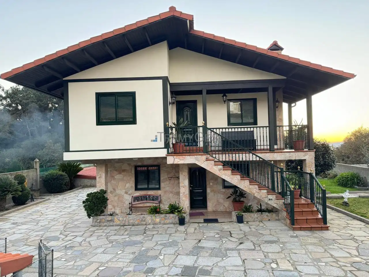 Vista exterior de Casa o chalet en venta en Redondela con Calefacción, Jardín privado y Terraza