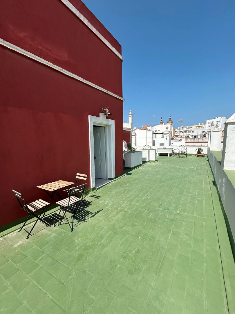 Terrace of Apartment to rent in San Fernando  with Air Conditioner, Terrace and Furnished