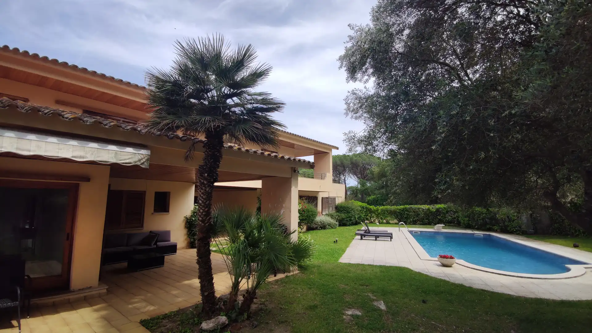 Jardí de Finca rústica en venda en Santa Cristina d'Aro amb Calefacció, Jardí privat i Terrassa