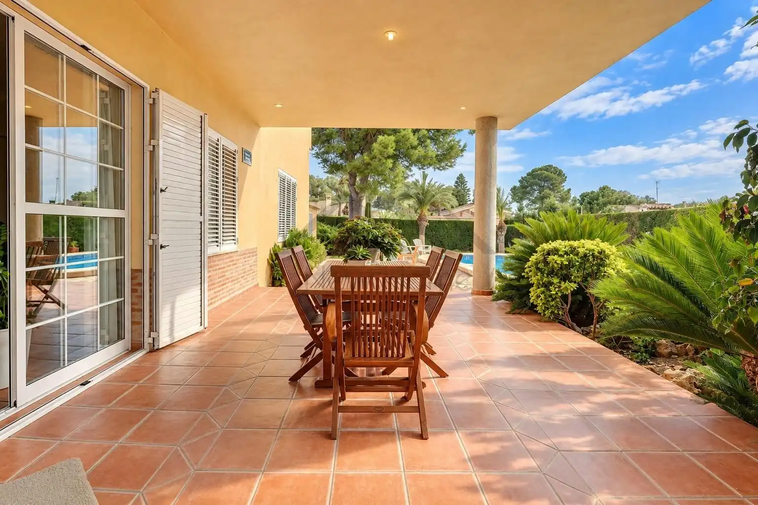 Terrace of Houses for sale in La Pobla de Vallbona  with Heating, Private garden and Terrace