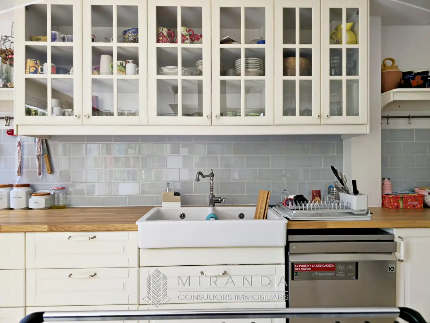 Cocina de Casa o chalet en venta en Vallromanes con Aire acondicionado, Calefacción y Jardín privado