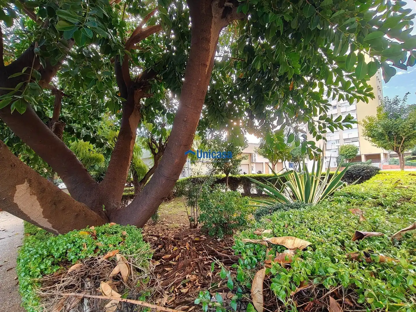 Garden of Flat for sale in Málaga Capital  with Air Conditioner