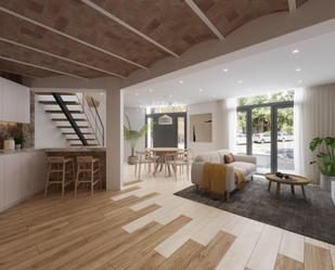 Sala d'estar de Dúplex en venda en  Barcelona Capital amb Aire condicionat, Calefacció i Alarma