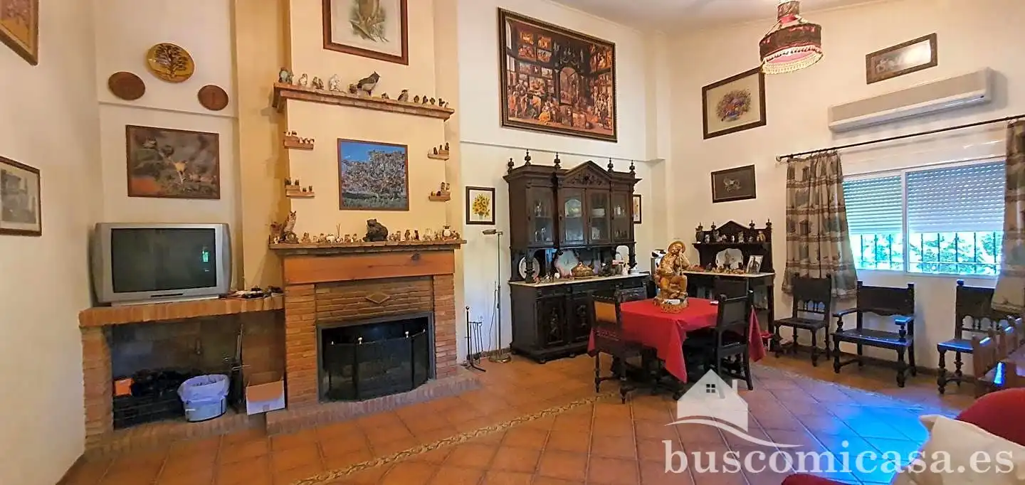Sala d'estar de Casa o xalet en venda en Linares amb Aire condicionat, Calefacció i Jardí privat