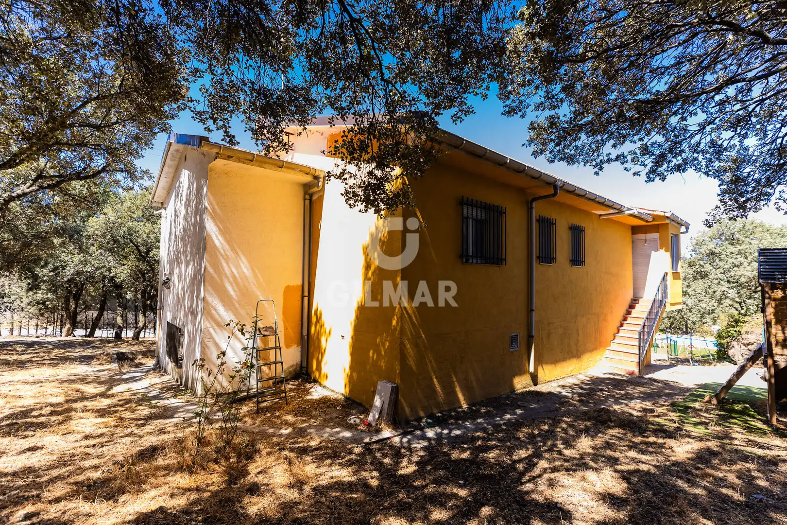 Exterior view of Houses for sale in El Escorial  with Heating, Private garden and Swimming Pool