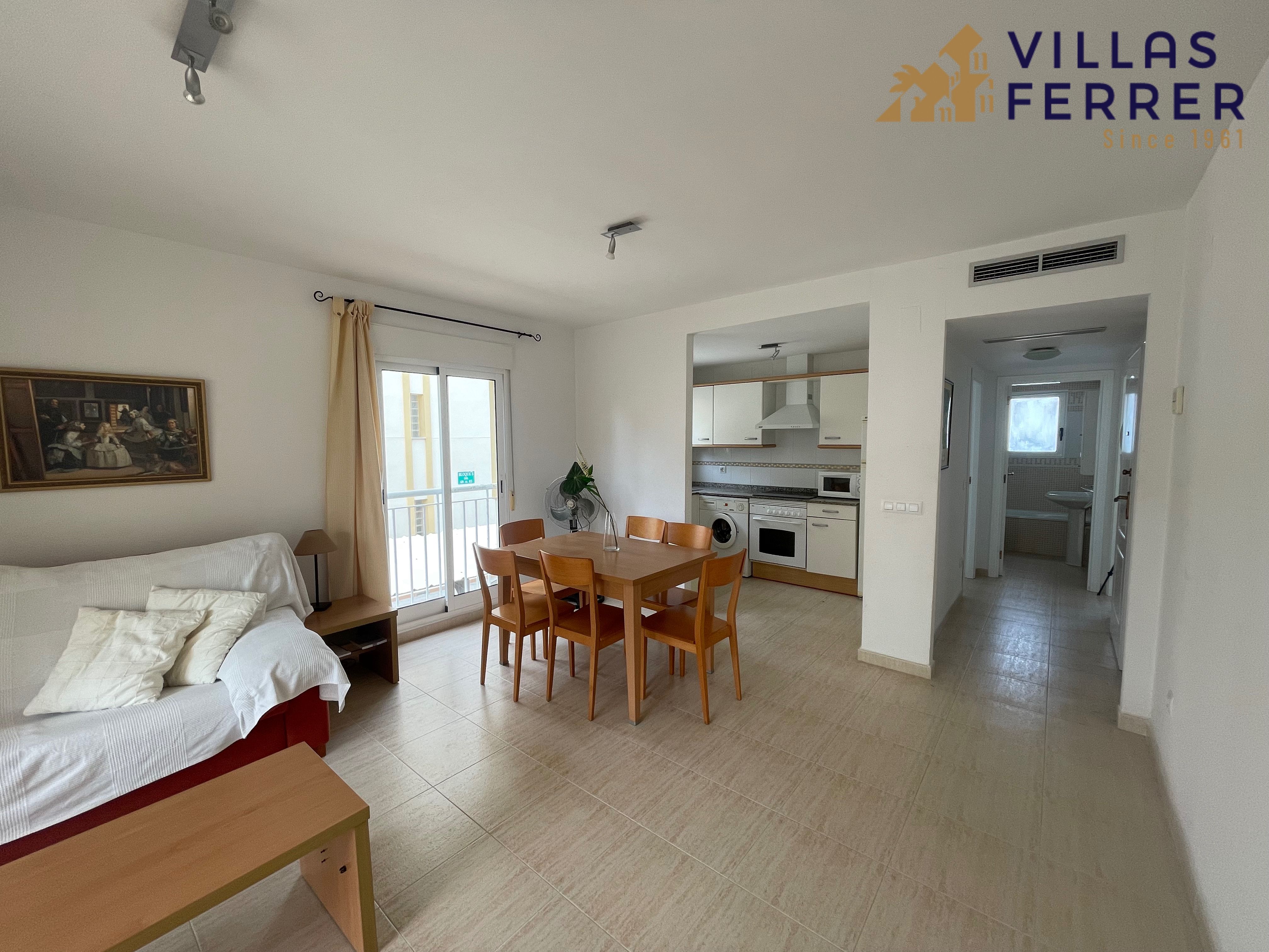 Exterior view of Flat for sale in Dénia  with Air Conditioner, Terrace and Community pool