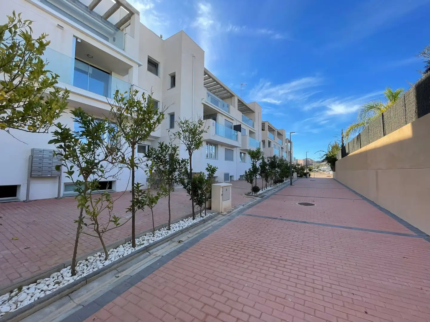 Vista exterior de Pis en venda en Cartagena amb Aire condicionat, Terrassa i Moblat