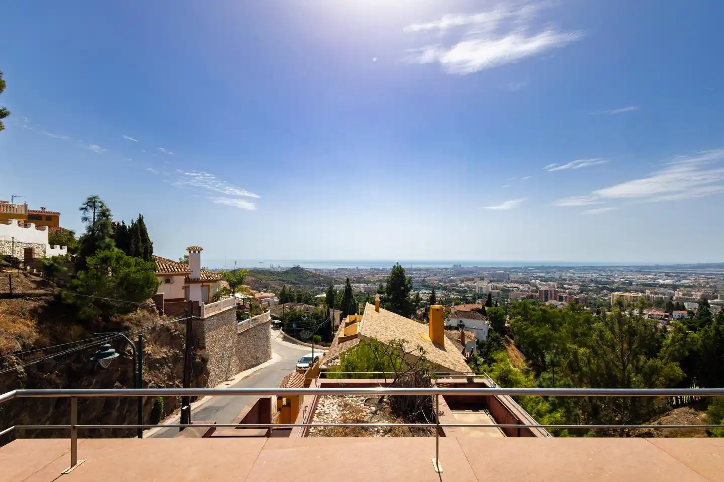 Exterior view of Houses for sale in Málaga  with Private garden, Terrace and Swimming Pool