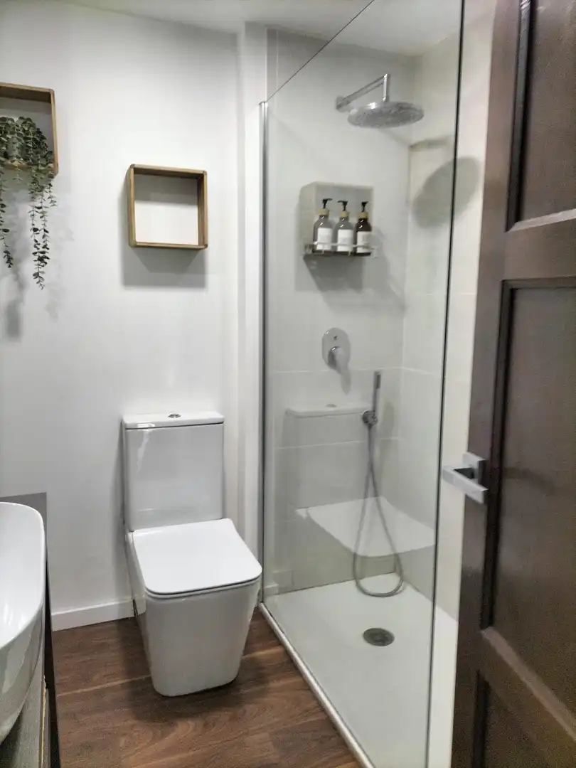 Bathroom of Flat for rent in Alboraya  with Community pool