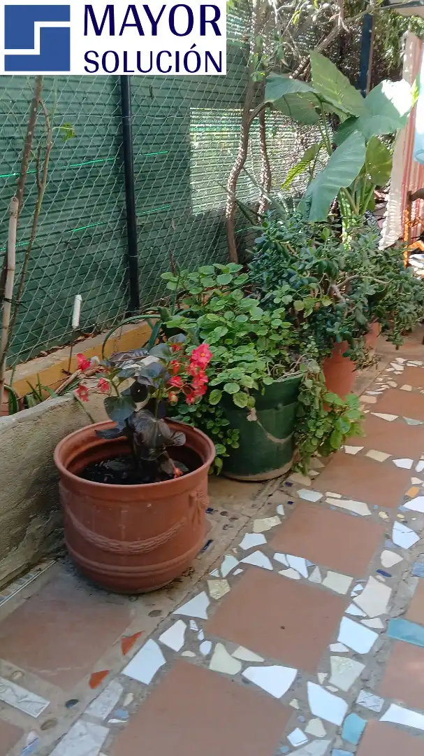 Terraza de Piso en venta en Ullà con Jardín privado, Terraza y Amueblado