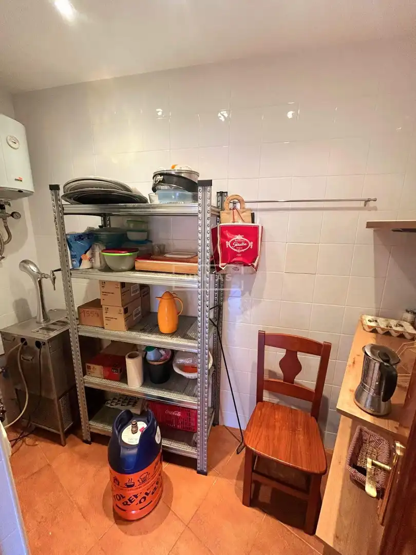 Cuina de Casa o xalet en venda en Alicante / Alacant amb Aire condicionat, Jardí privat i Terrassa