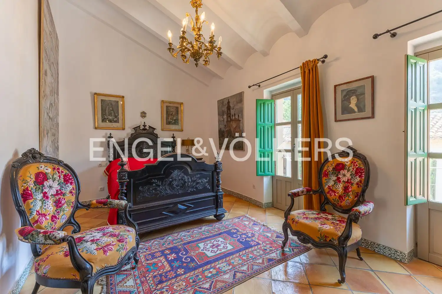 Sala d'estar de Finca rústica en venda en Alcoleja amb Aire condicionat, Calefacció i Jardí privat