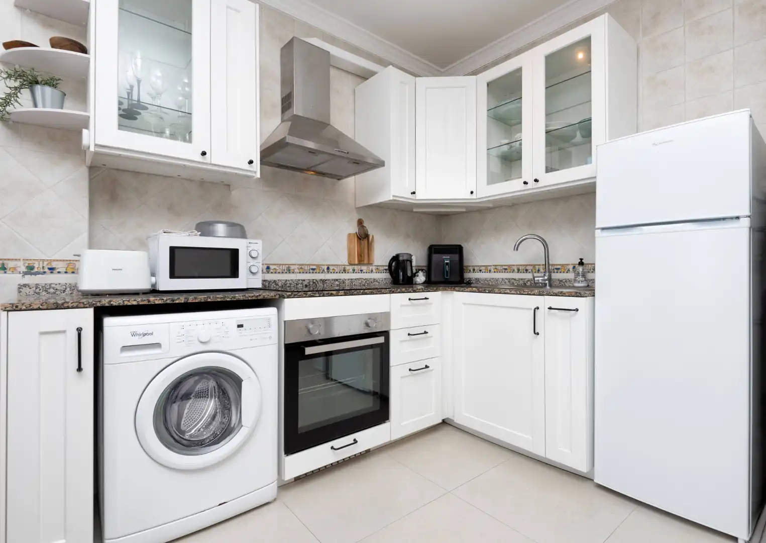 Cocina de Apartamento en venta en Nerja con Aire acondicionado, Calefacción y Terraza