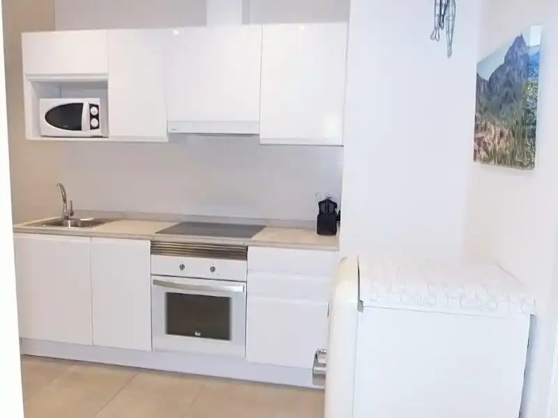 Cuina de Pis de lloguer en  Palma de Mallorca amb Aire condicionat, Calefacció i Moblat