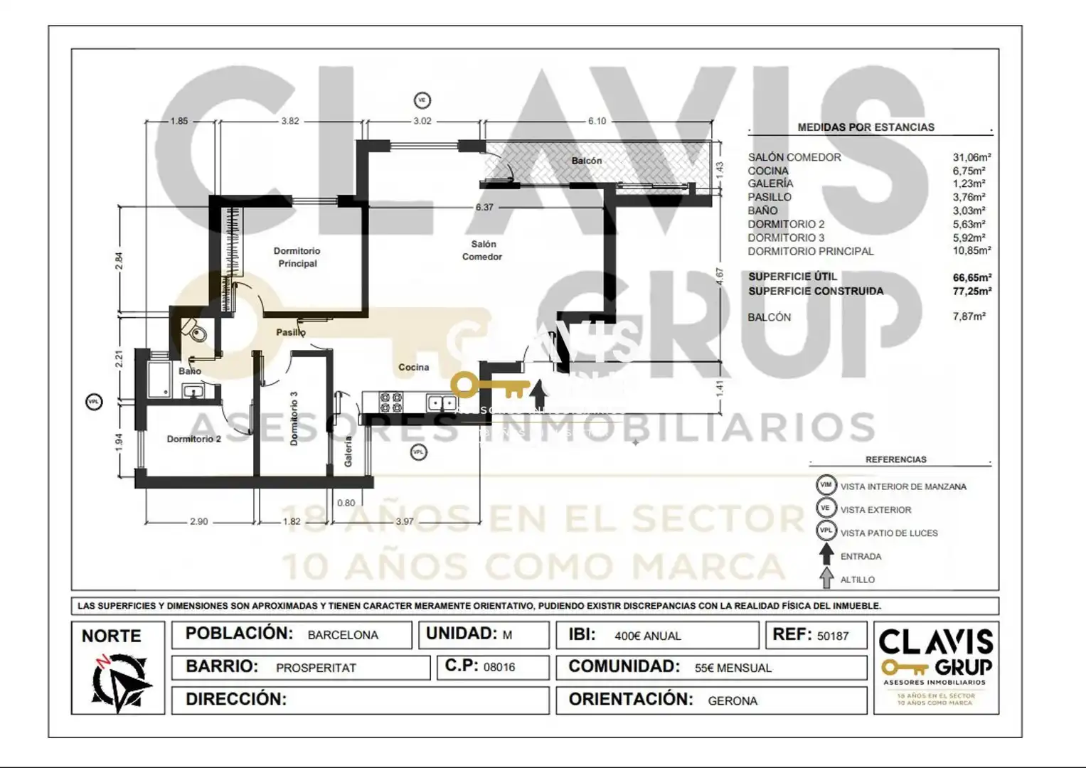 Flat with terrace for sale in Nou Barris, imagen 43