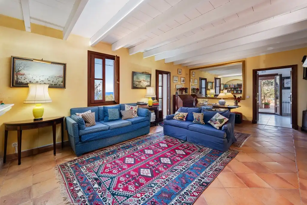 Living room of Country homes for sale in Deià  with Private garden, Terrace and Storage room