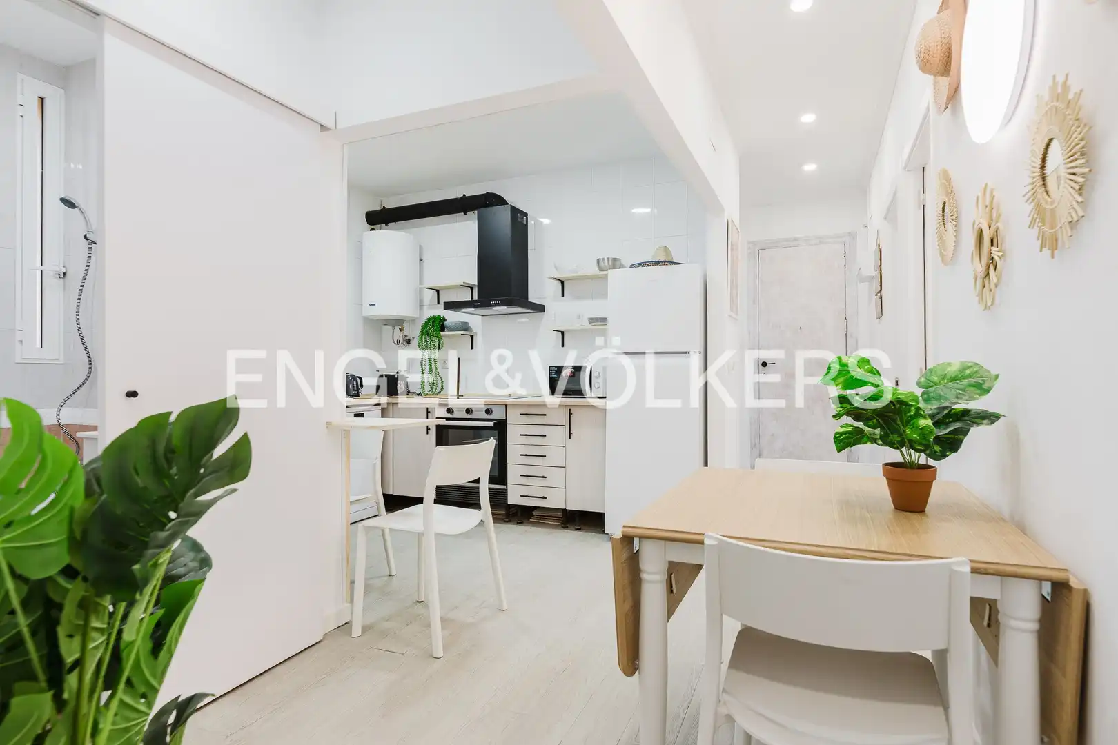 Cocina de Piso de alquiler en Valencia con Aire acondicionado y Calefacción