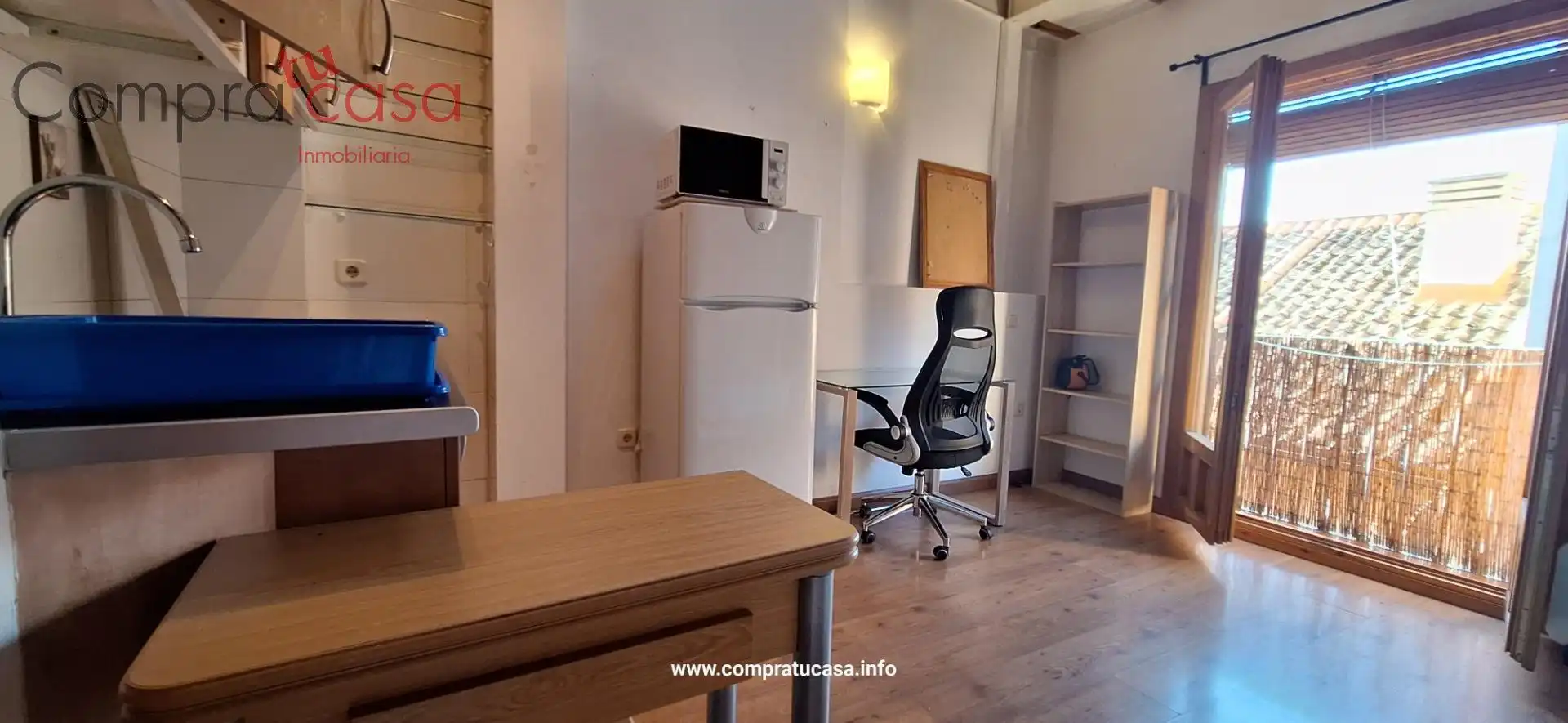 Estudio de alquiler en Segovia con Calefacción, Amueblado y Balcón