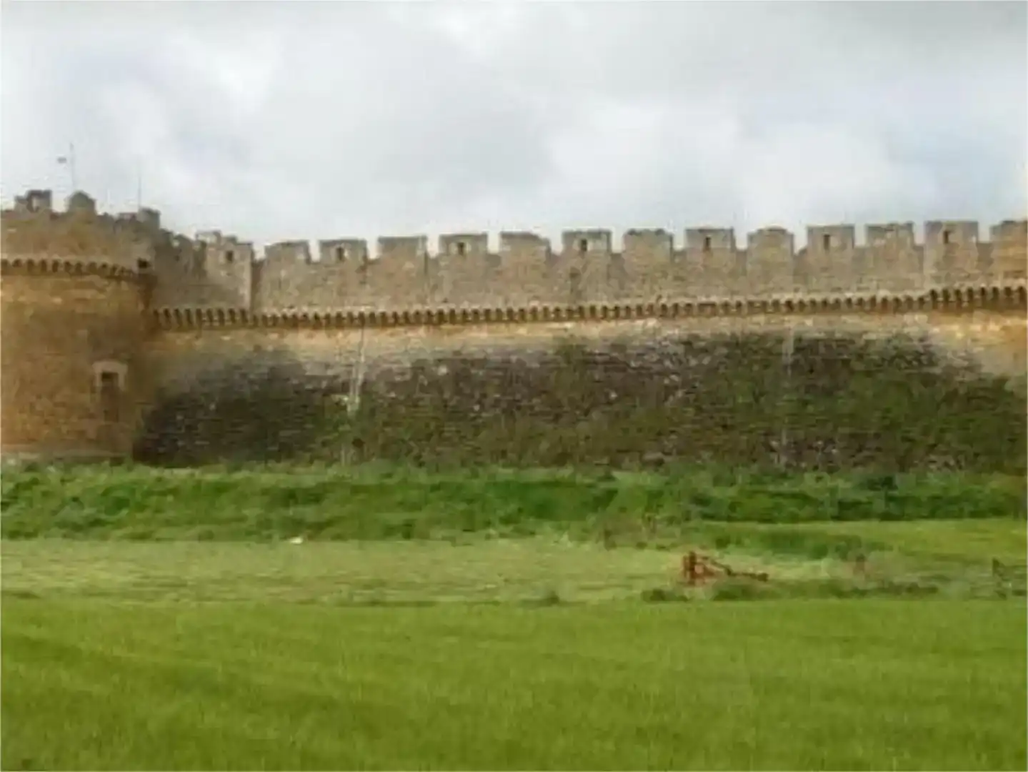 Vista exterior de Finca rústica en venda en Grajal de Campos amb Jardí privat