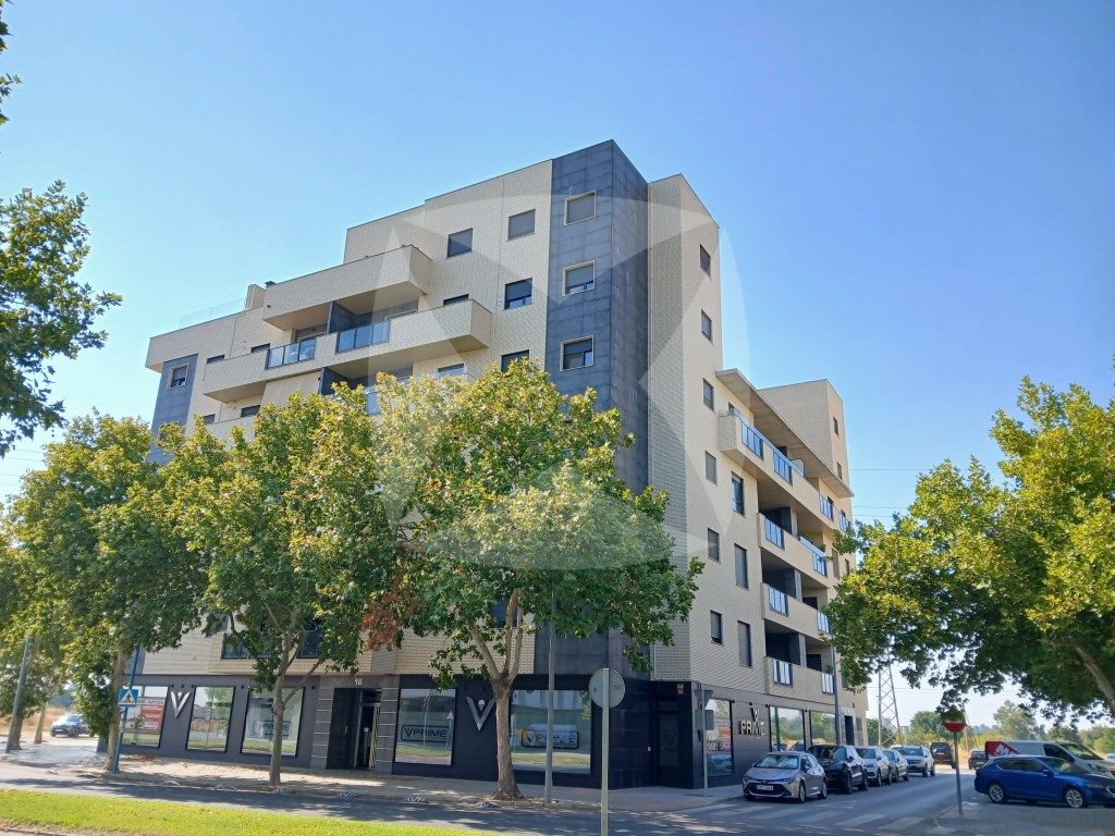Vista exterior de Piso de alquiler en Badajoz Capital con Aire acondicionado, Calefacción y Terraza