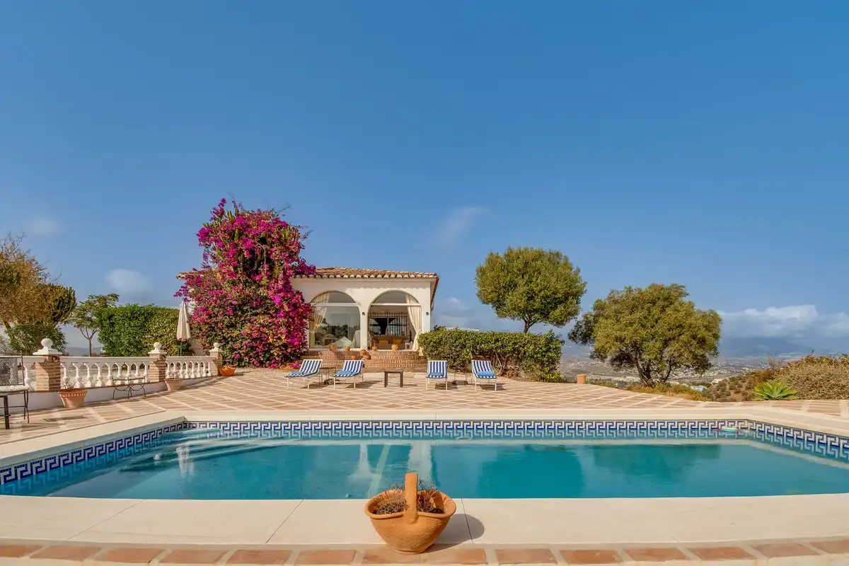 Swimming pool of Houses for sale in Mijas  with Private garden, Terrace and Swimming Pool