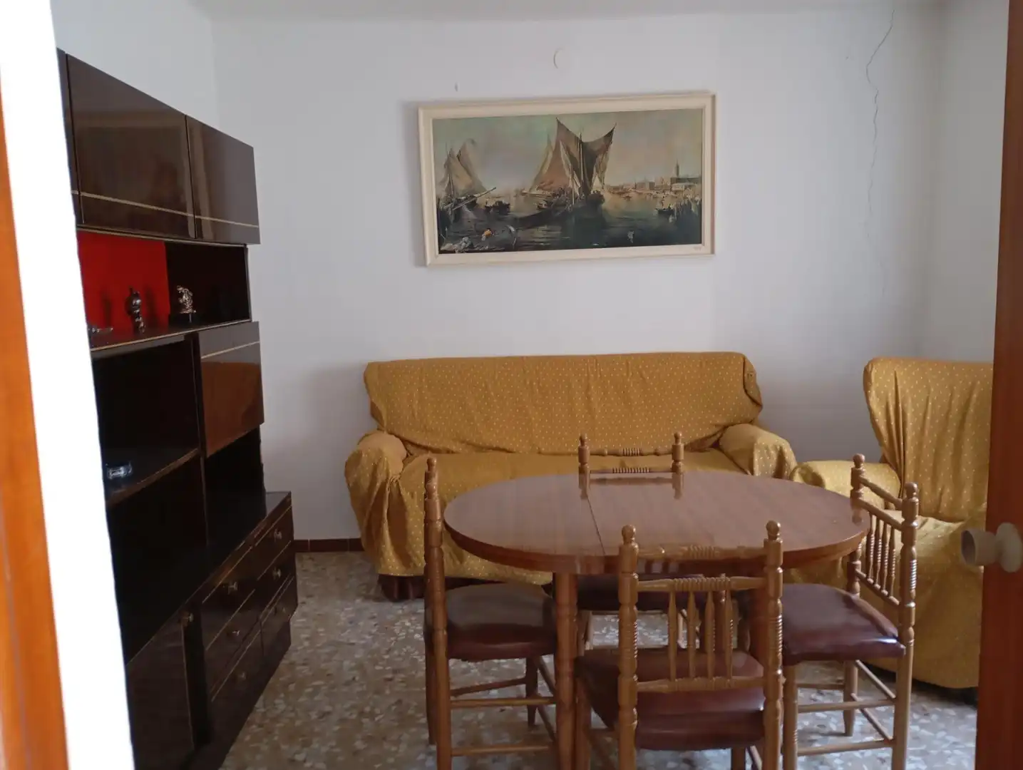 Living room of Houses for sale in Santa Cruz de Mudela  with Private garden