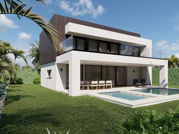 Casa amb piscina en venda a Mijas pueblo
