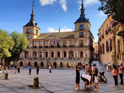 Exterior view of Flat for sale in  Toledo Capital  with Balcony