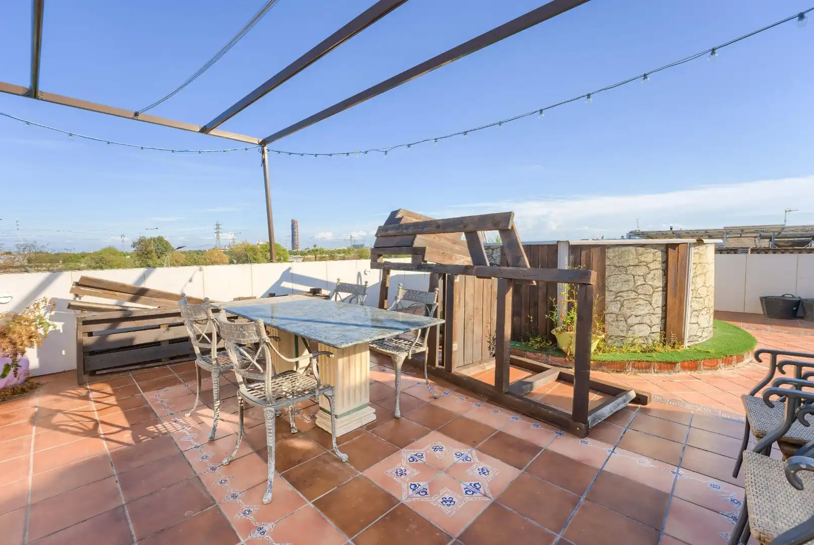 Terraza de Casa o chalet en venta en Bormujos con Aire acondicionado, Terraza y Trastero