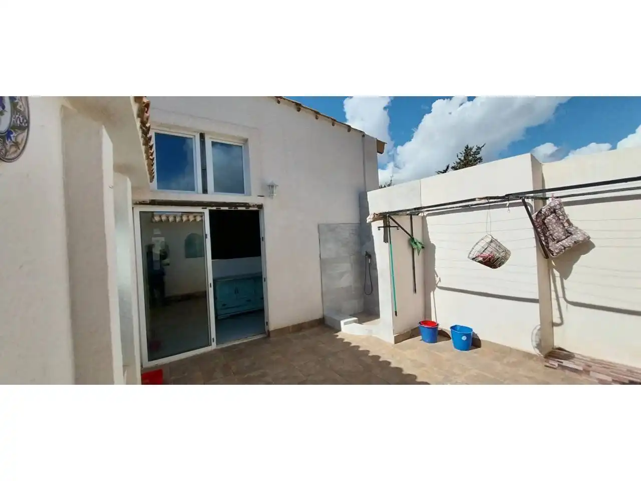 Vista exterior de Casa o xalet en venda en Cartagena amb Aire condicionat, Jardí privat i Terrassa