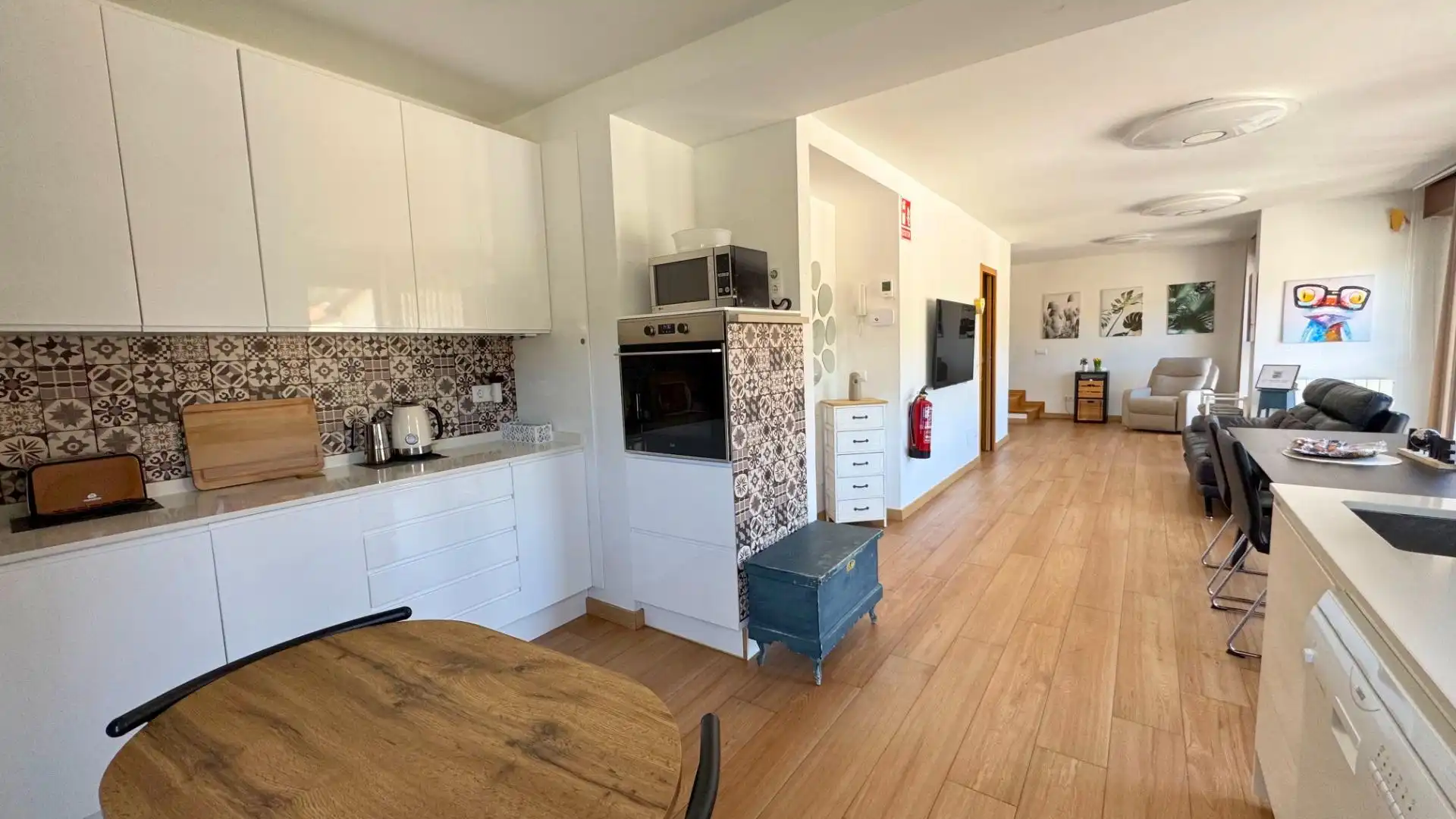 Cocina de Dúplex en venta en Cartes con Calefacción, Trastero y Amueblado