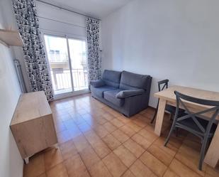 Sala d'estar de Pis de lloguer en  Barcelona Capital amb Terrassa i Moblat