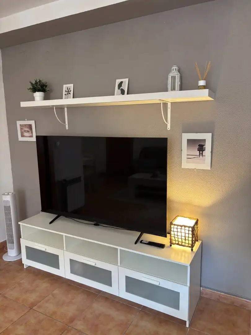 Wohnzimmer von Wohnung zur Miete in Valladolid mit Heizung, Terrasse und Möbliert