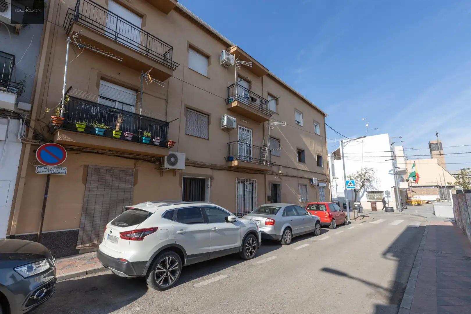 Exterior view of Flat for sale in Armilla  with Air Conditioner and Heating